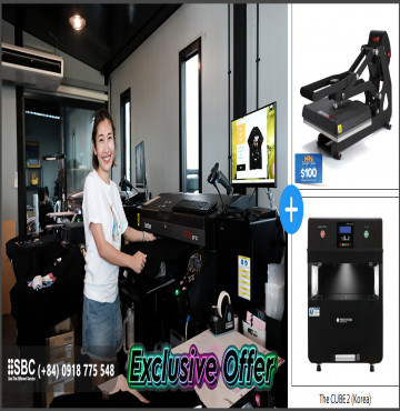 [Exclusive Offer] Boost custom t-shirt printing in Vietnam with Brother GTXpro
